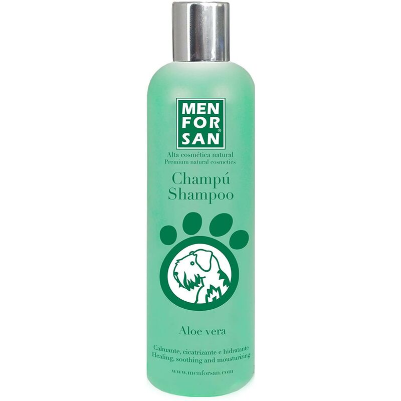 foto del prodotto shampoo cane aloe vera 300 ml offerta esclusiva menforsan