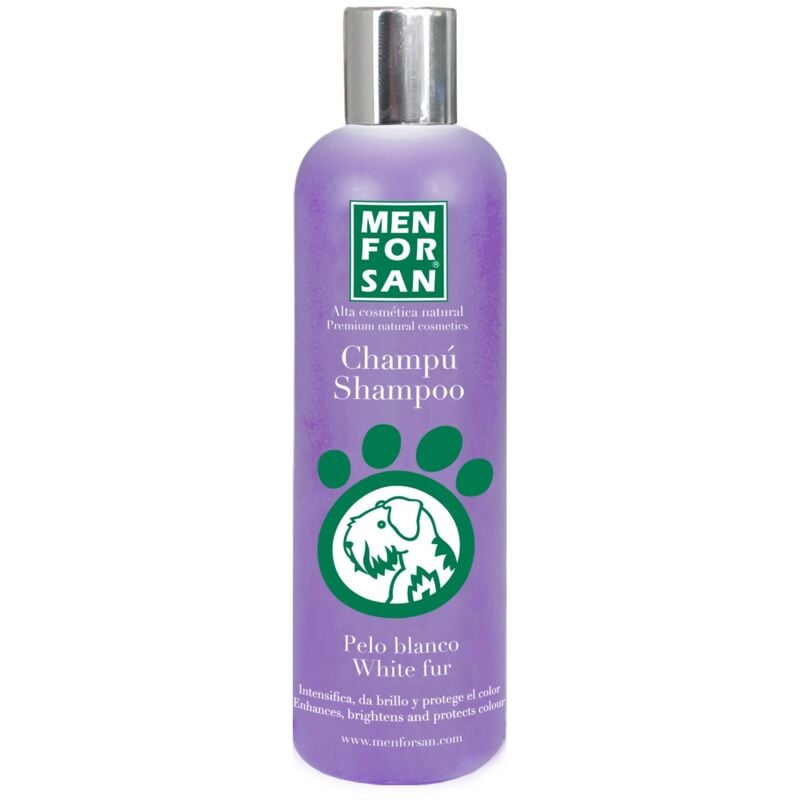 foto del prodotto shampoo da 300 ml di colore di colore - capelli bianchi - menforsan