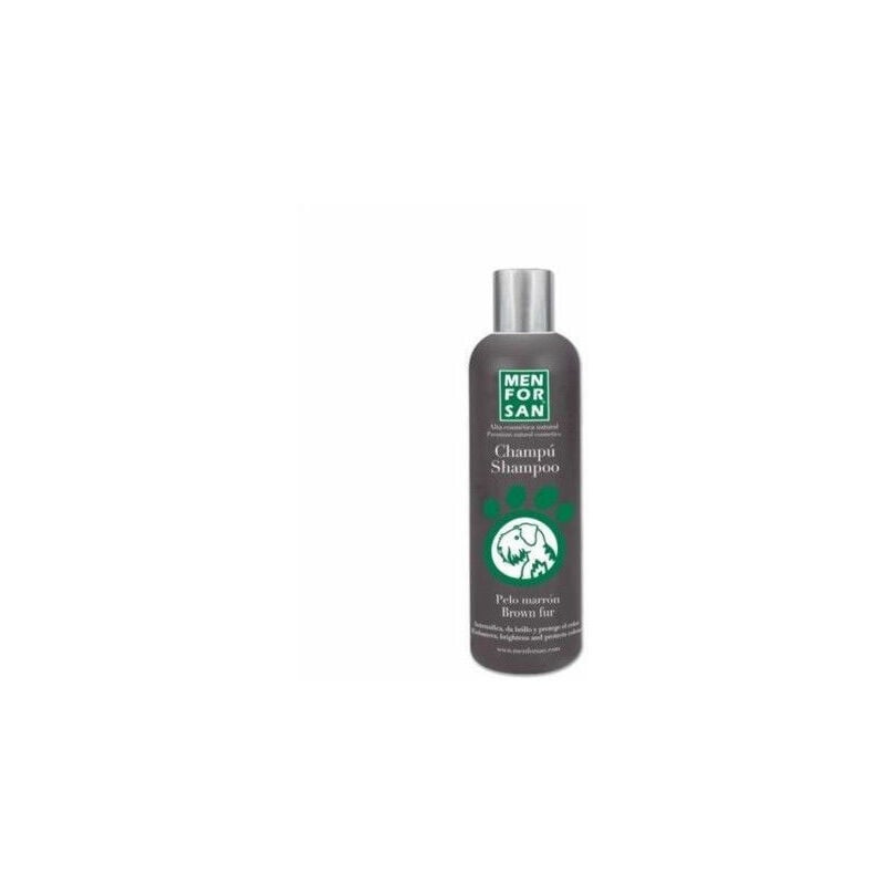 foto del prodotto shampoo da 300 ml di colore di colore marrone, bianco o nero capelli castani menforsan