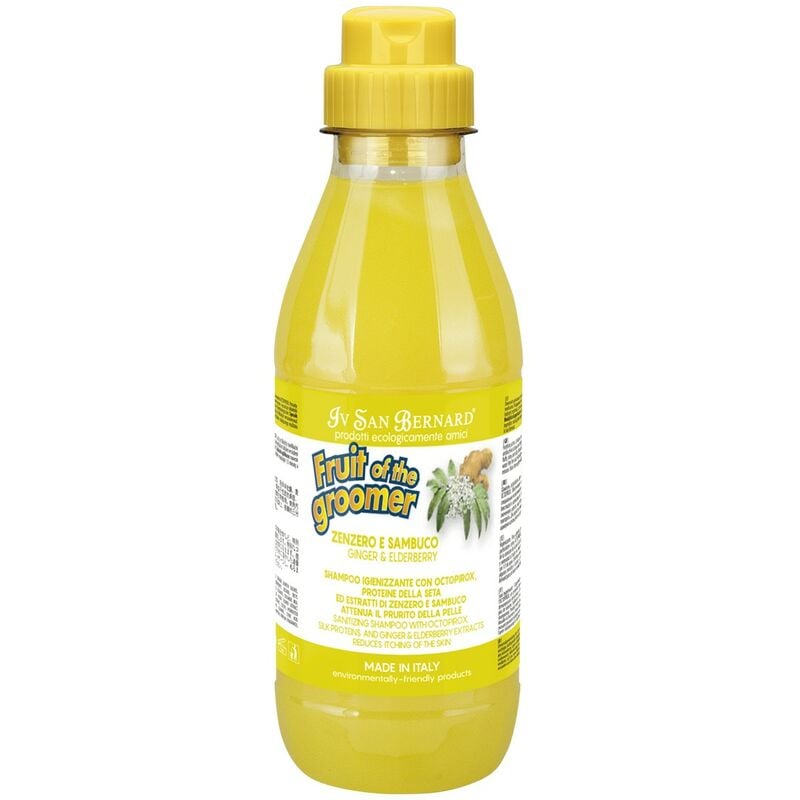 foto del prodotto shampoo fruit of the groomer zenzero e sambuco 1 litro offerta esclusiva