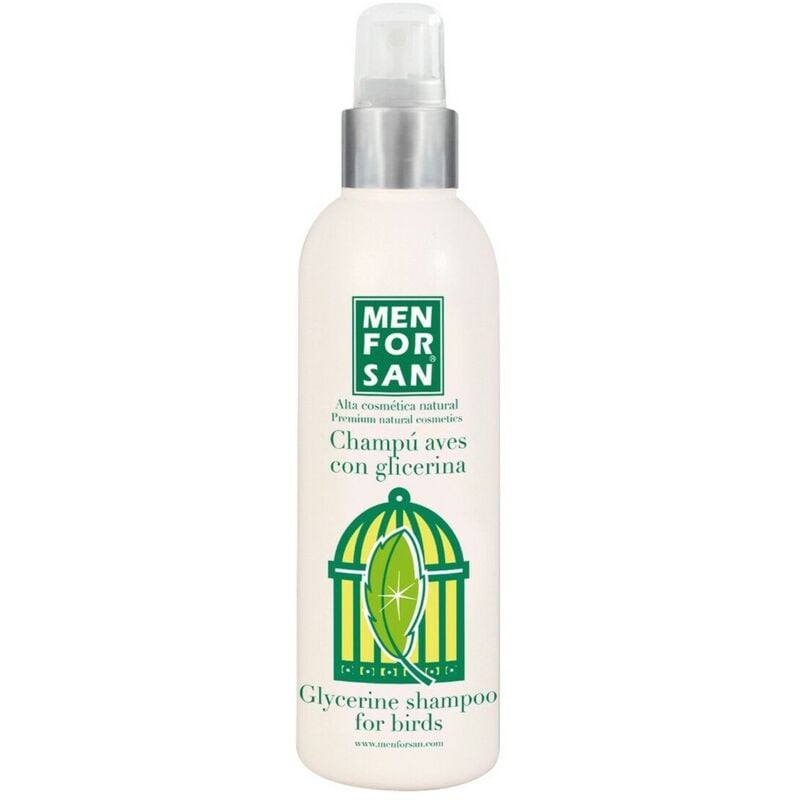 foto del prodotto shampoo menforsan glicerina uccelli 125 ml