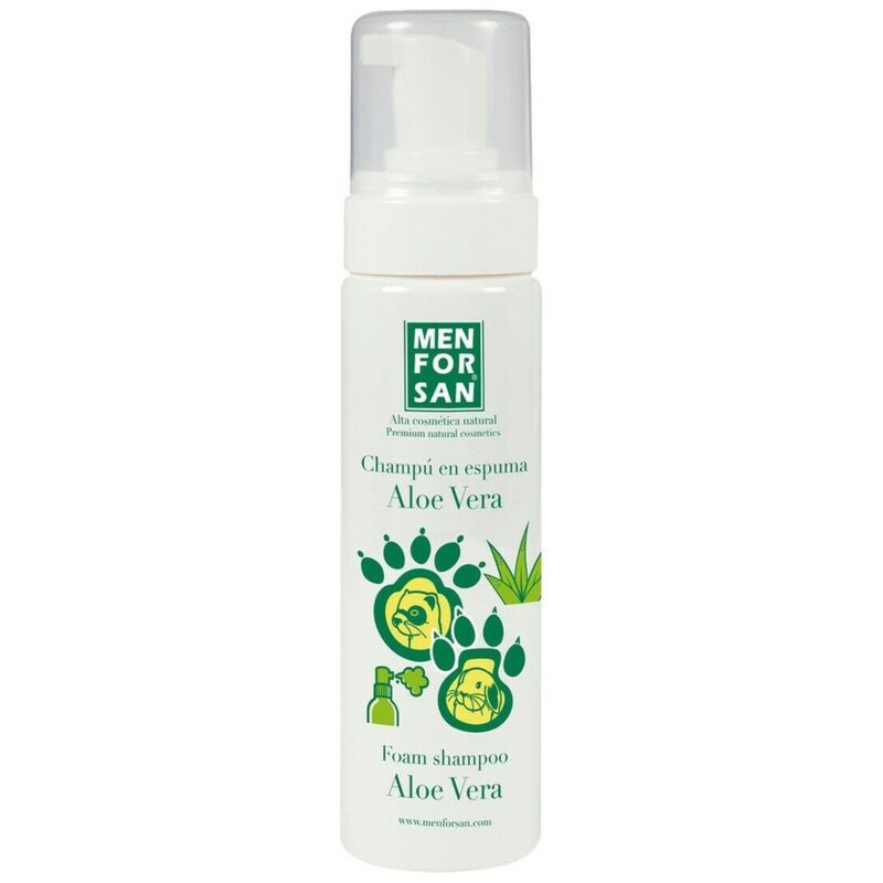 foto del prodotto shampoo menforsan schiuma aloe vera roditori furetto 200 ml