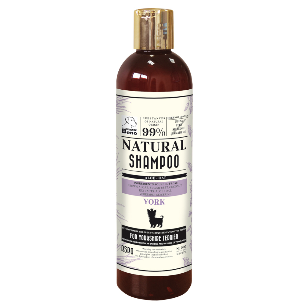 foto del prodotto shampoo naturale super beno per yorkshire terrier - 2 x 300 ml