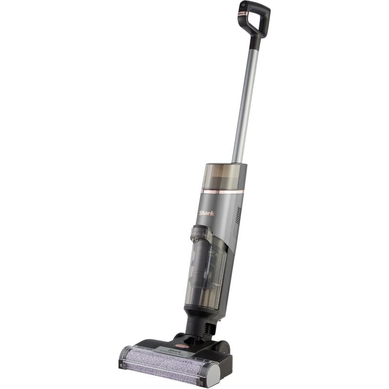 foto del prodotto shark hydrovac, aspirapolvere e lavapavimenti senza filo con spazzola antimicrobica e liquido multisuperficie neutralizzatore di odori, autopulente,