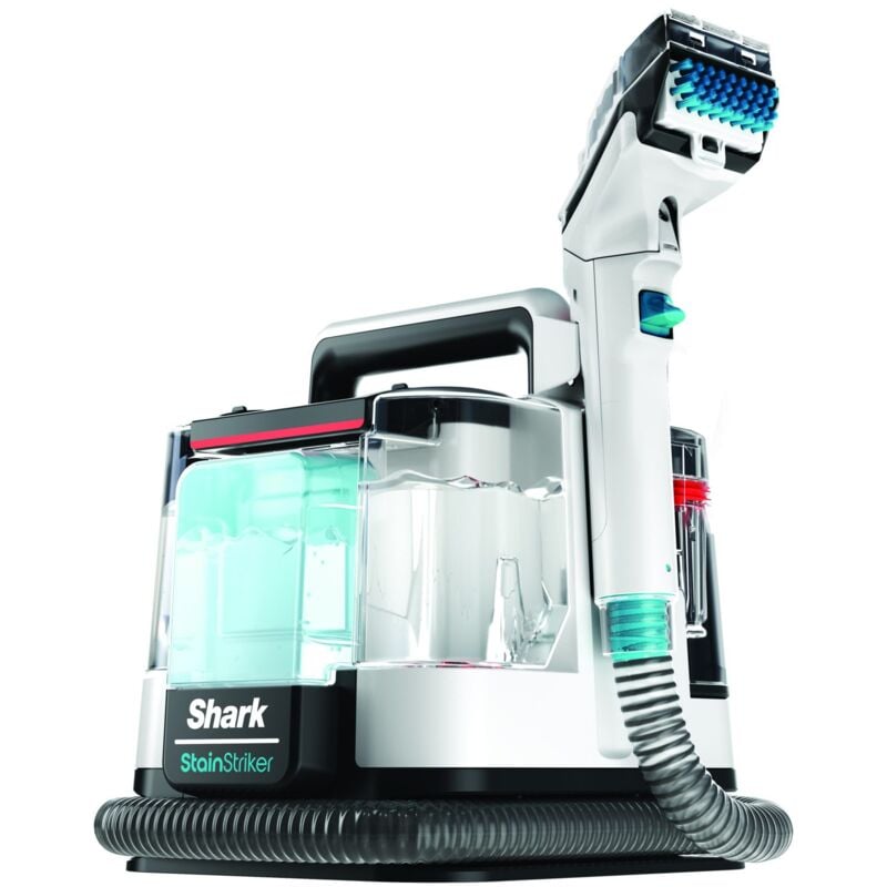 foto del prodotto shark smacchiatore portatile stainstriker px200eut. tipo di macchinario portatile, tipo di pulizia profondo interinale, superficie di pulizia 