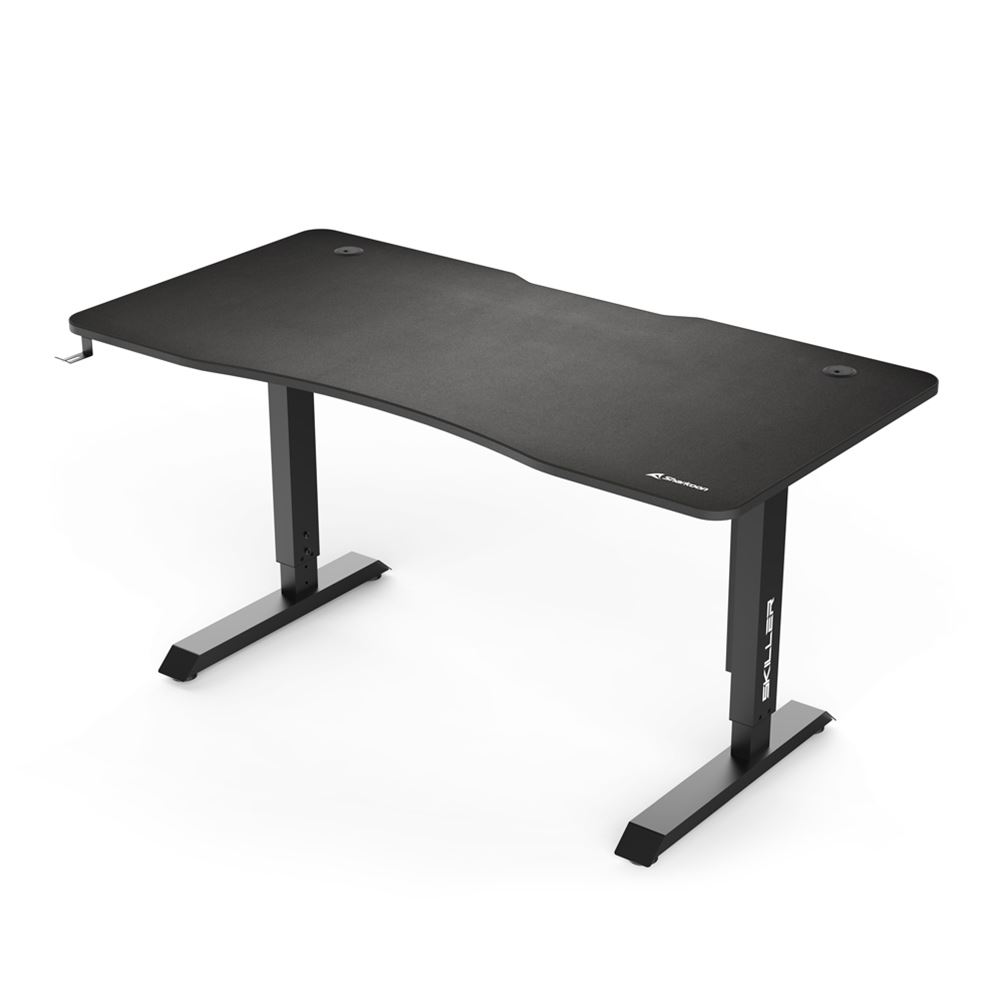 foto del prodotto sharkoon scrivania gaming skiller sgd10 mdf acciaio lunghezza 1,6mt