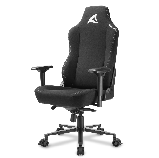 foto del prodotto sharkoon sedia skiller sgs40 fabric in tessuto class 4 gaslift black