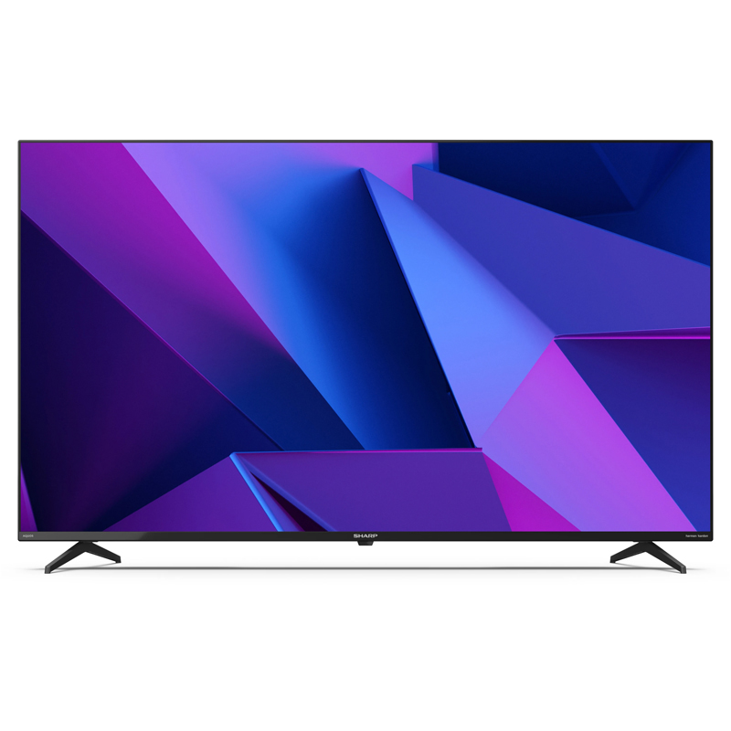 foto del prodotto sharp 50fn2e - 50"""" google tv led 4k - frameless - tv sat certificato - hdr - audio harman kardon - black - it