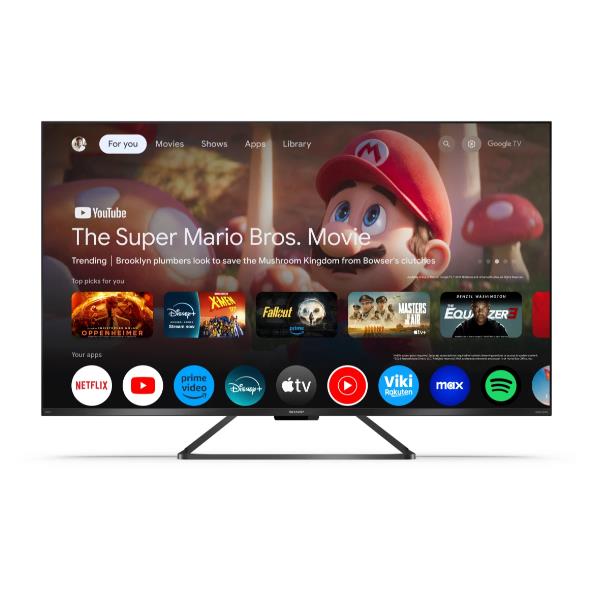 foto del prodotto sharp 55gr8265e 139,7 cm 55 4k ultra hd smart tv wi fi nero