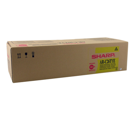 foto del prodotto sharp arc26tye cartuccia toner 1 pz originale giallo