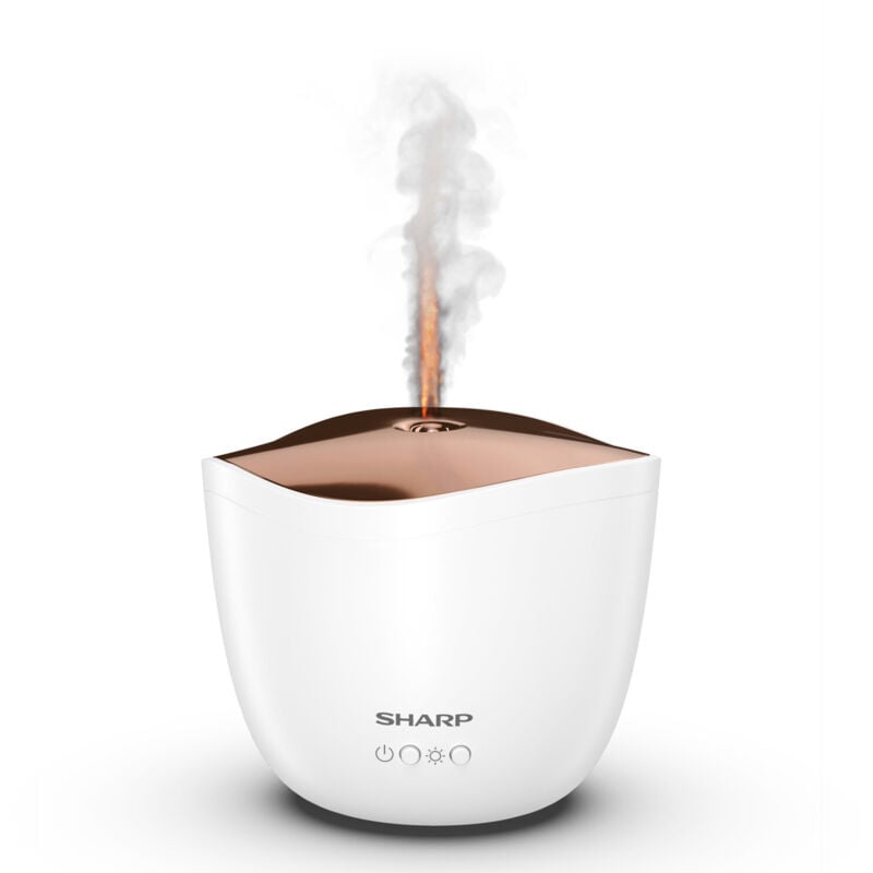 foto del prodotto sharp df-a1e-w diffusore di aromi cisterna a ultrasuoni oro bianco