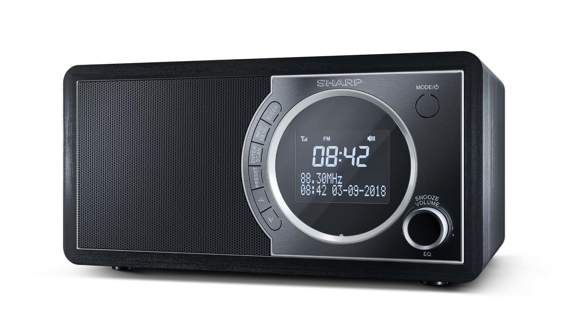 foto del prodotto sharp dr 450 personale digitale nero, acciaio inox