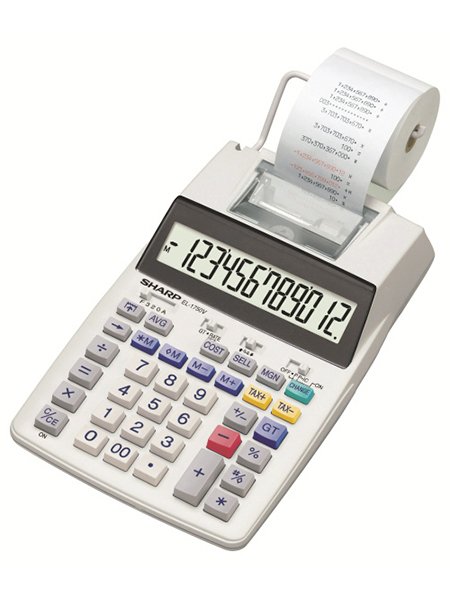 foto del prodotto sharp el 1750v calcolatrice
