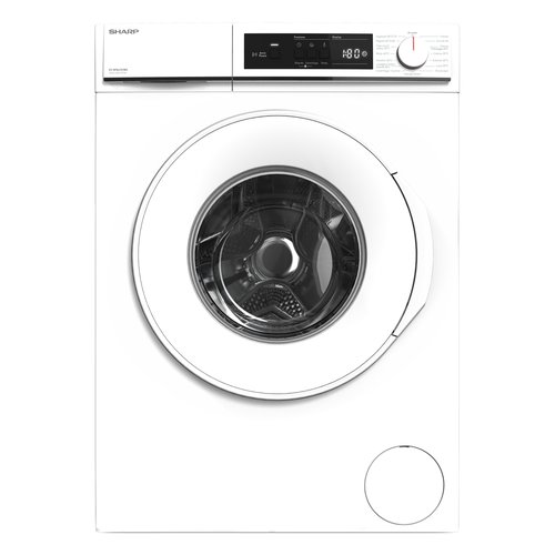 foto del prodotto sharp es nfa4101wd lavatrice caricamento frontale 4 kg 1000 giri min bianco