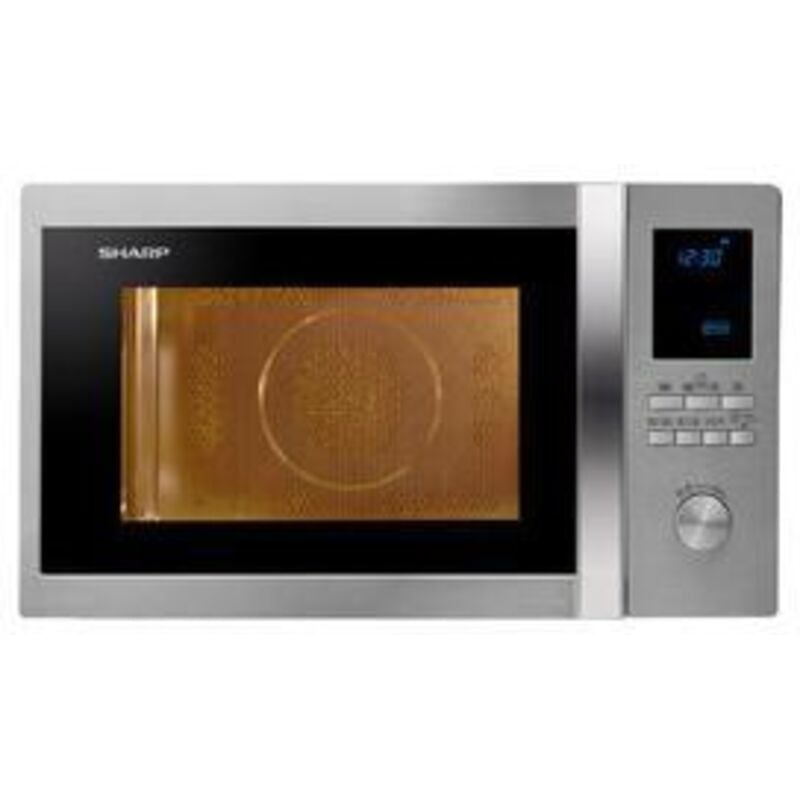 foto del prodotto sharp home appliances r 922stwe superficie piana microonde combinato 32 l 1000 w inox