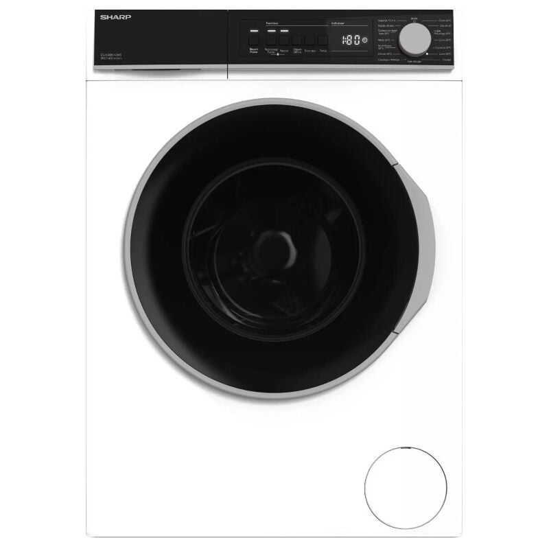 foto del prodotto sharp lavatrice obl 1400 giri bianco esnfb8143wc