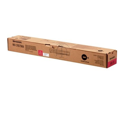 foto del prodotto sharp mx 31gtma cartuccia toner 1 pz originale magenta