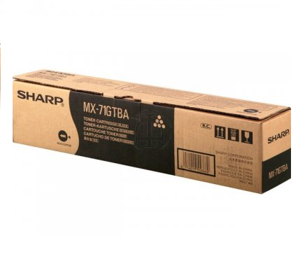 foto del prodotto sharp mx71gtba toner nero