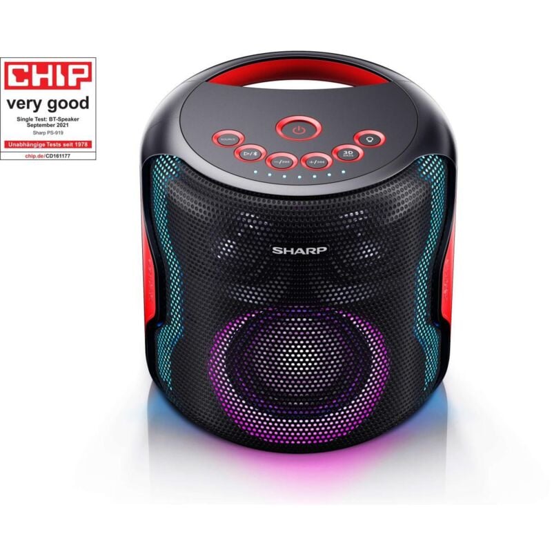 foto del prodotto sharp ps-919 sistema di altoparlanti speaker portatile 130 w nero