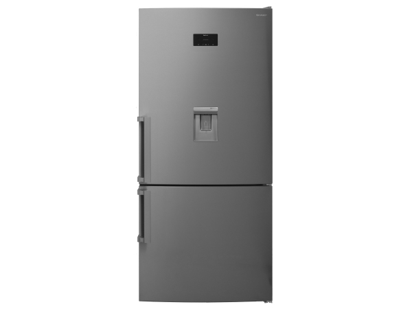 foto del prodotto sharp sj ba35chdie eu frigorifero con congelatore libera installazione 588 l e acciaio inox