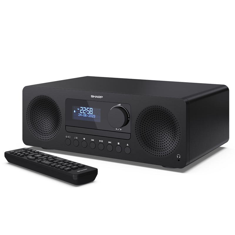 foto del prodotto sharp xl b720d bk set audio da casa microsistema audio per la casa 30 w nero
