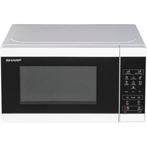 foto del prodotto sharp yc ms02ew 20l 800w touch control bianco