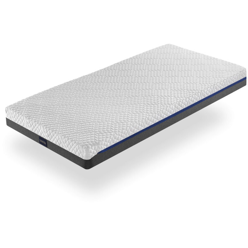 foto del prodotto shaula premium materasso gioventu 90x190 platon, alto 20 cm, memory, ergonomico, coprimaterasso traspirante e il fresco durante il sonno. montessori