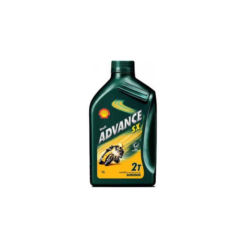 foto del prodotto shell advance sx2 lt.1 minerale per scooter 2t