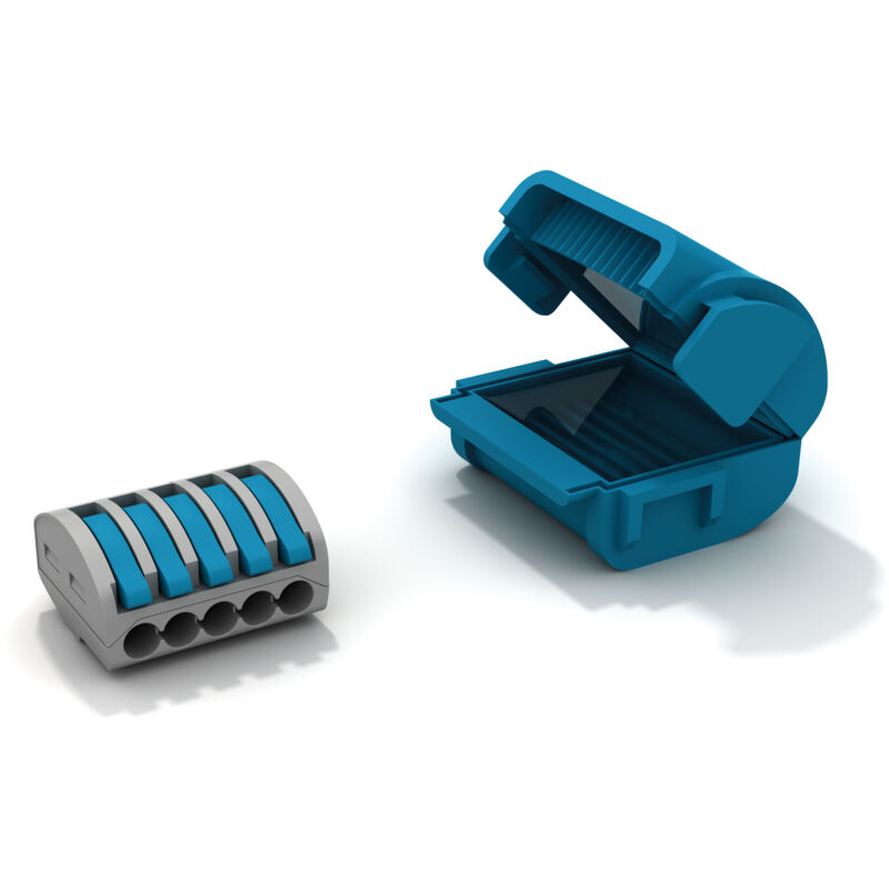 foto del prodotto shell box dispositivo connessione isolamento gel protezione acqua ipx8 cavi piccola sezione 0,2-4 mm , 5 leve