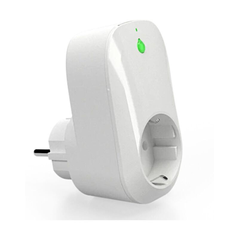 foto del prodotto shelly plug presa corrente intelligente wi fi, compatibile con amazon alexa, google home, mqtt, gestibile con l app bianco