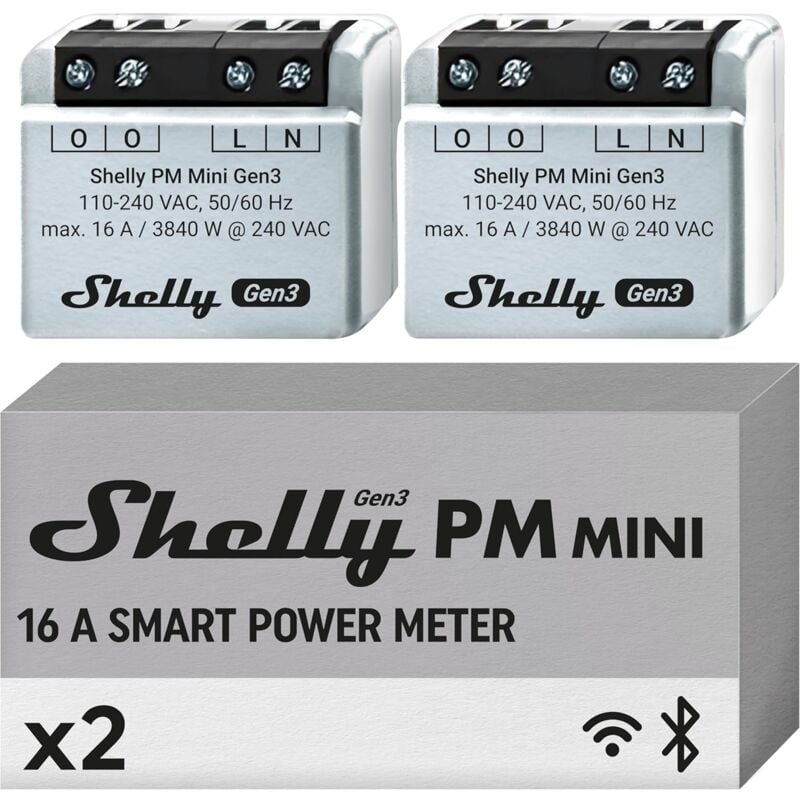 foto del prodotto shelly plus pm mini gen3 pack x 2