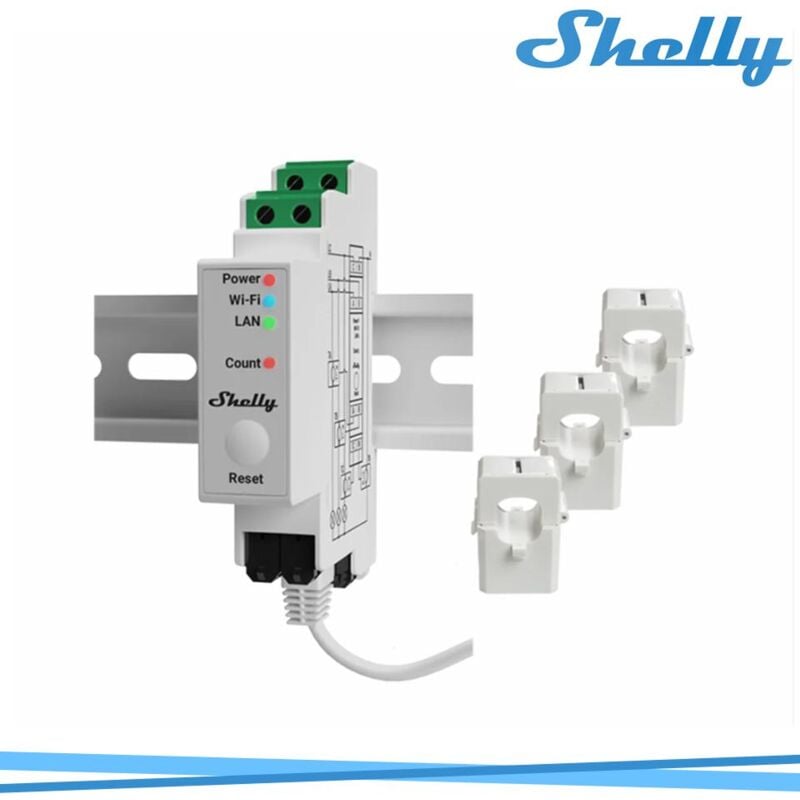 foto del prodotto shelly pro 3em 120a