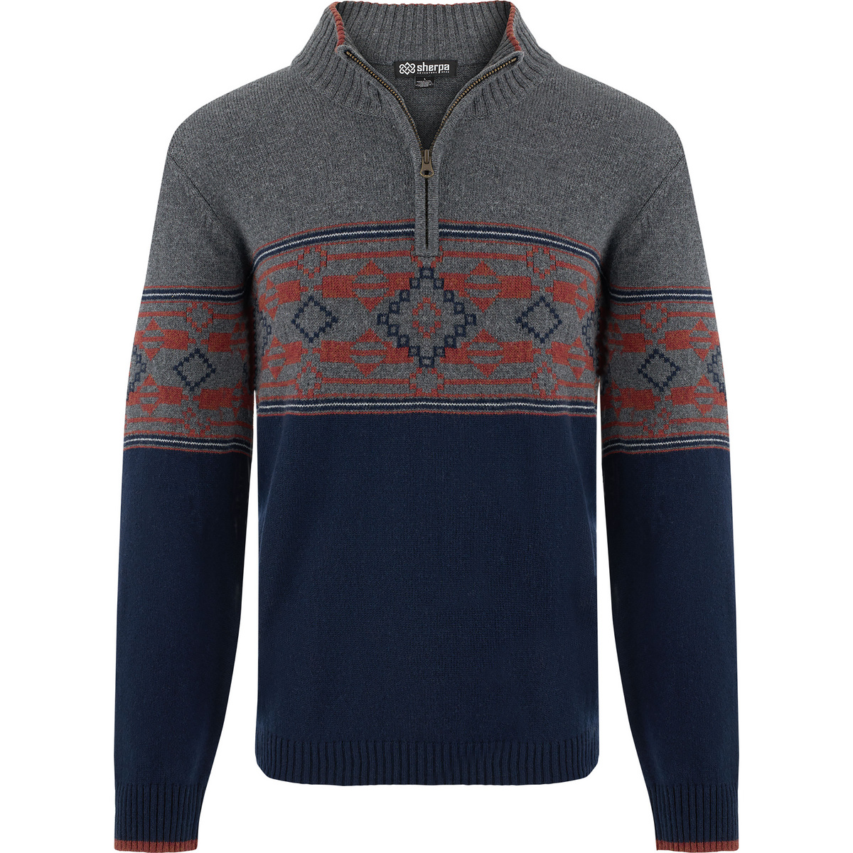 foto del prodotto sherpa adventure gear uomo maglione 1 4 zip tej eco