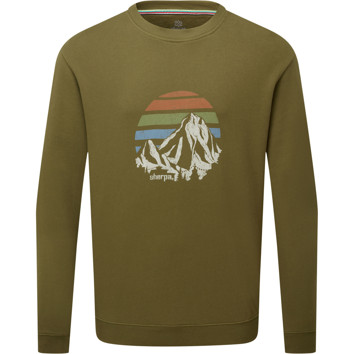 foto del prodotto sherpa adventure gear uomo pullover pokhara sunset crew