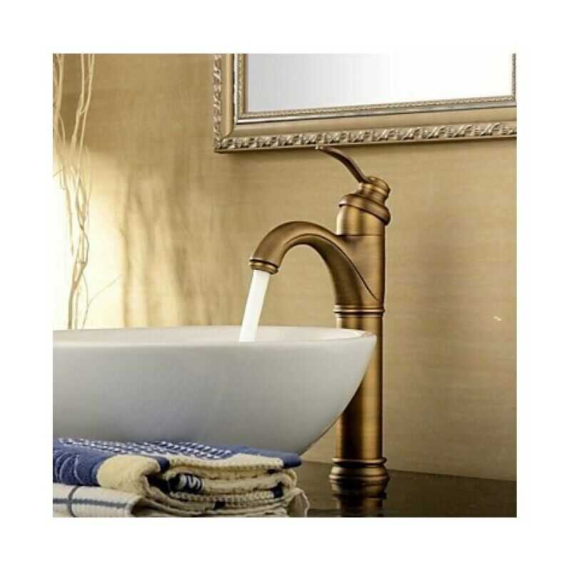 foto del prodotto shmshng lablanc miscelatore lavabo retr , rubinetto lavabo in stile antico con altezza 325 mm
