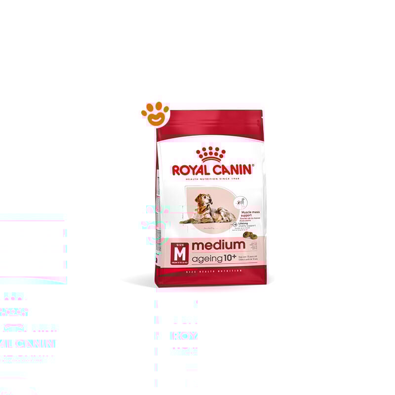 foto del prodotto shn dog medium ageing 10 shn dog medium ageing 10 sacco da 4 kg royal canin