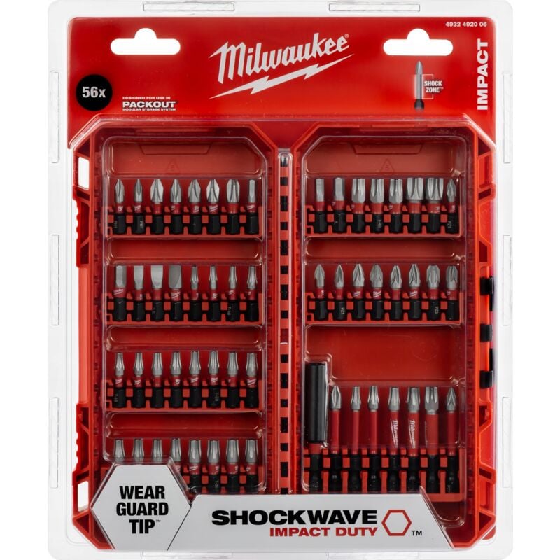 foto del prodotto shockwave schlagbit set 56 teilig 