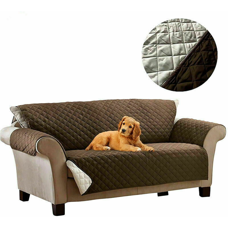 foto del prodotto shopping in rete copri divano 2 posti protezione cane e gatto couch coat reversibile due colori salvadivano
