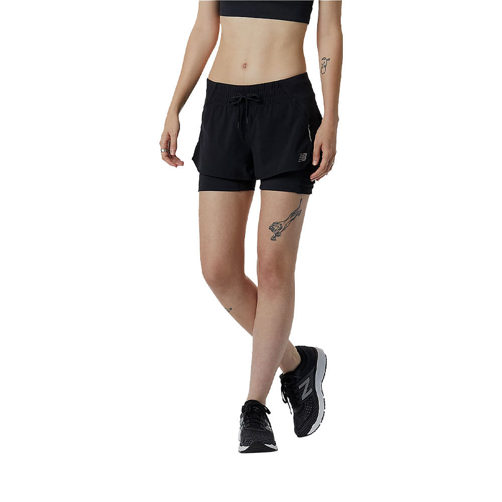 foto del prodotto short impact run 2 in 1 donna