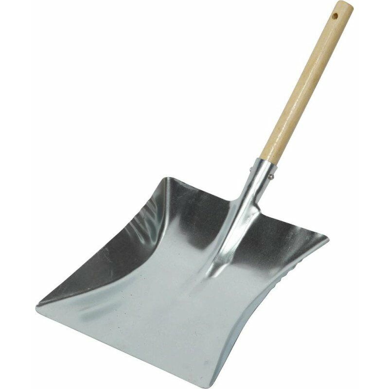 foto del prodotto shoust shovel 22 cm in acciaio con manico in legno