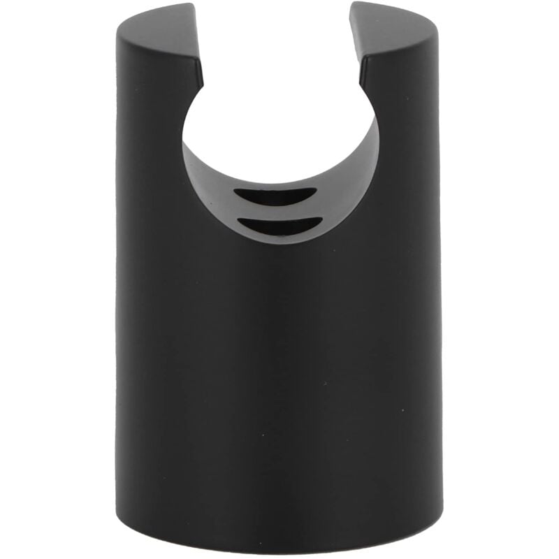 foto del prodotto shower head holder, handheld shower head wall mount, bathroom hardware clamp holder black 