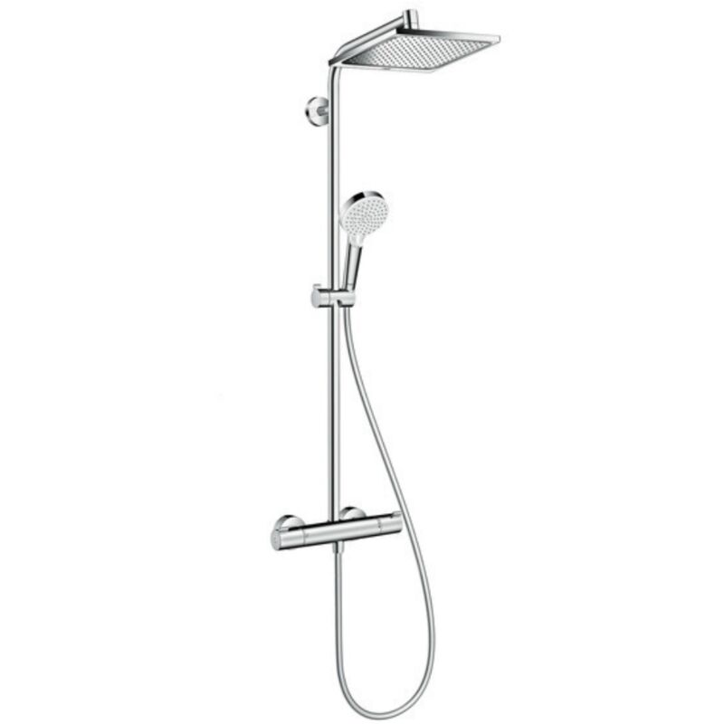 foto del prodotto showerpipe crometta e 240, set doccia a 1 getto, cromato hg 27271000 hansgrohe