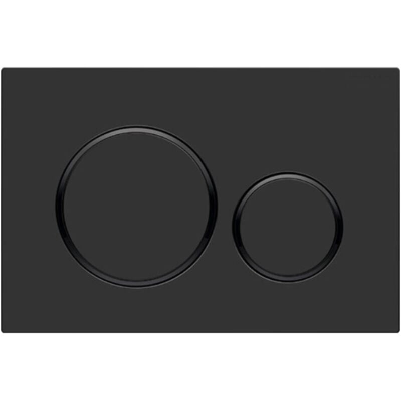 foto del prodotto si applica a geberit sigma20 - placca di comando, nero opaco nero 115.882.16.1