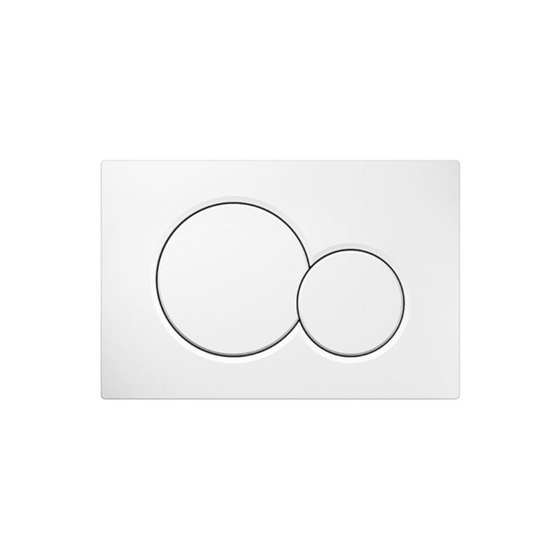 foto del prodotto si applica alla placca di comando geberit sigma01 bianco alpino 115.770.11.5 
