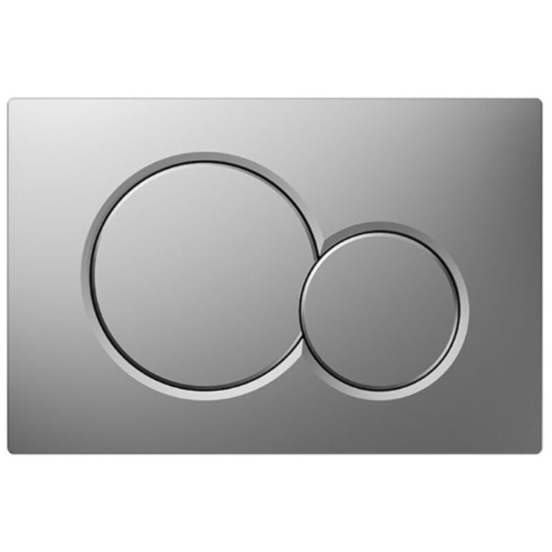 foto del prodotto si applica alla placca di comando sigma01 up320 up720 per doppio scarico, cromo opaco - geberit - 115.770.jq.5