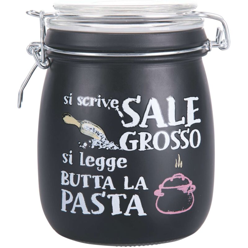 foto del prodotto si scrive e si legge barattolo sale grosso 800ml