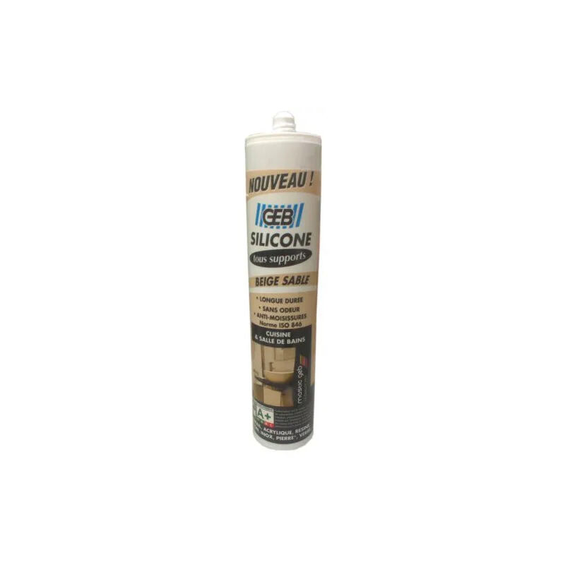foto del prodotto sicone w2 cartuccia da 280 ml, beige sabbia geb
