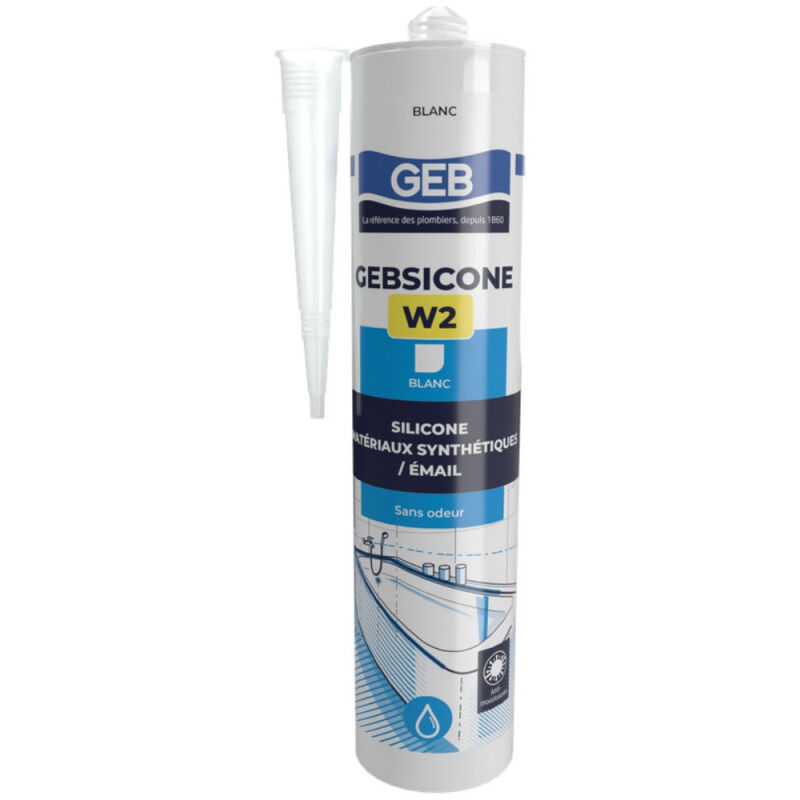 foto del prodotto sicone w2 cartuccia da 310 ml, bianco geb