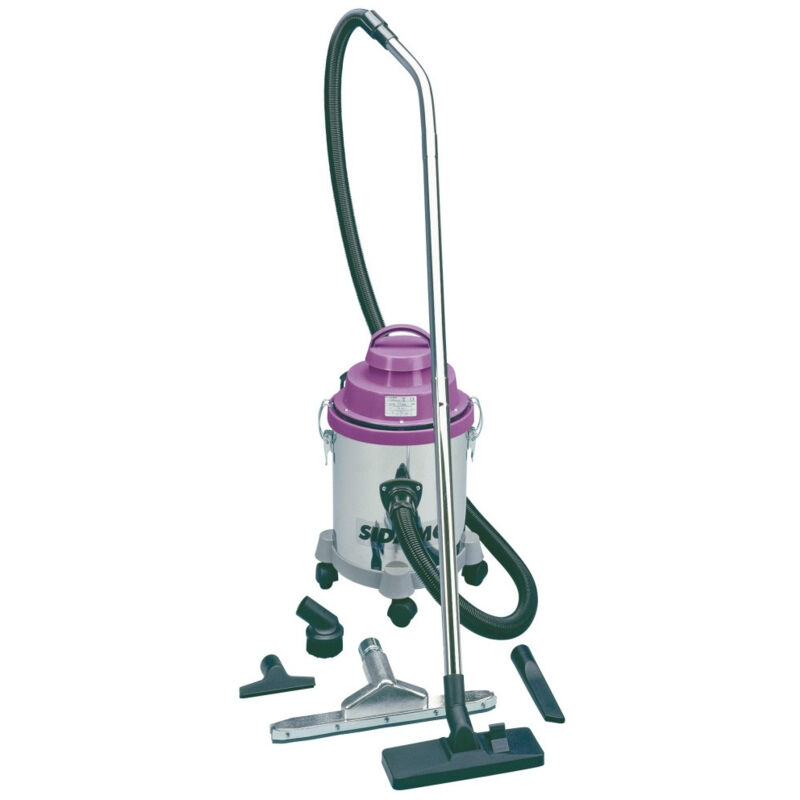 foto del prodotto sidamo aspiratore a tanica in acciaio inox da 1000w jet15