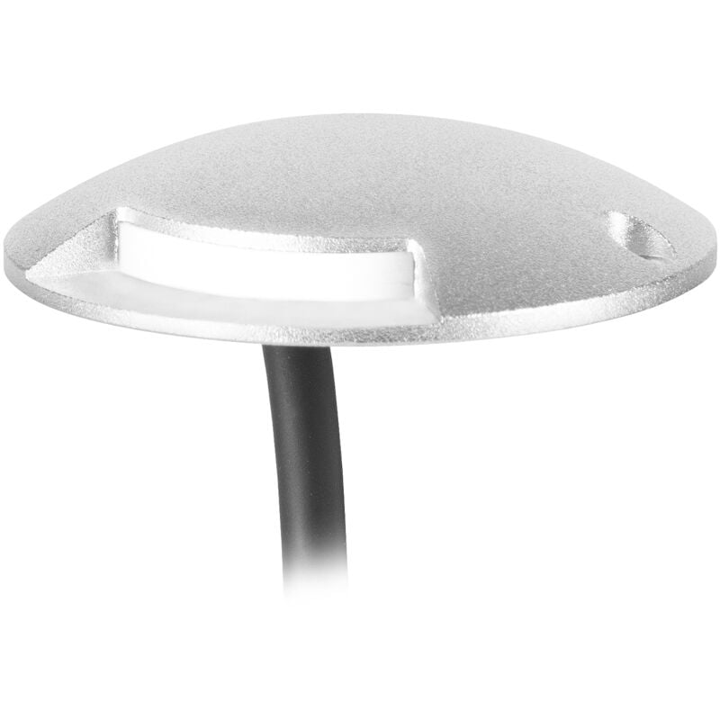 foto del prodotto side baliza exterior coon luz led blanco c lido 3000k en color gris